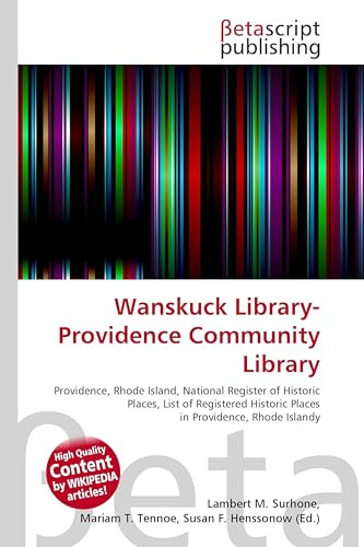 Wanskuck Library-Providence Community Library: Providence, Rhode Island, National Register of Historic Places, List of Registered Historic Places in Providence, Rhode Islandy