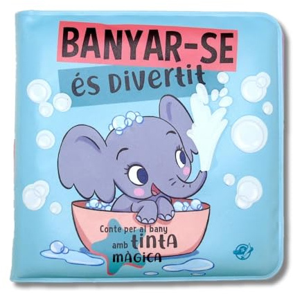 Contes per a bebès - Banyar-se és divertit!: Llibre per a la banyera interactiu per a nadons entre 0 i 36 mesos. Amb tinta màgica que apareix quan mulles els animals!: 9