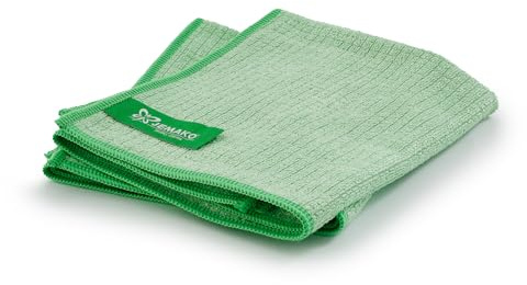 Jemako 2er Pack Profi-Tücher klein 35 x 40 cm inkl. Feinmaschiges-Wäschenetz (Grün)