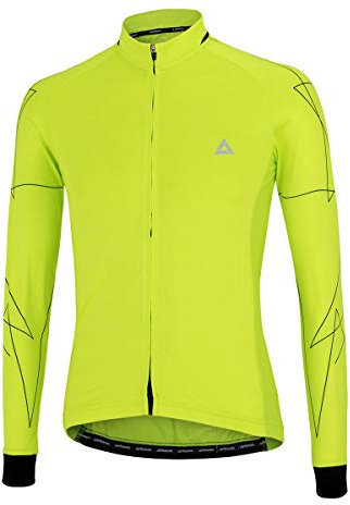 Airtracks Funktions Fahrradtrikot Langarm Pro Line - neon - L