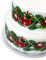 Orange Trading Dartmouth LTD A4 Edible Decor Icing Sheet Christmas Candy Cane and Bauble Border Edible Cake Topper Decoration - Great for larger cakes