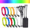 Mioke EL Draht Leuchtschnur Kabel Lichtschnur,Super Bright EL Wire Beleuchtung Lichtband für Party Weihnachtsfeier Dekoration