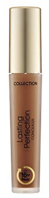 Collection Cosmetics Lasting Perfection Concealer 16-Hour Wear, Long-Lasting Concealer, Dark Mocha