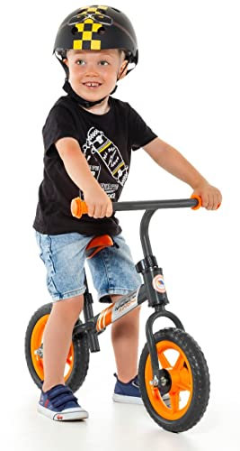 Kinderlaufrad ohne Pedale Minibike orange - ohne Helm