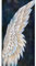 Domybest Engelsflügel 5D DIY Diamond Painting Große Größe Diamond Painting Komplettset DIY Handwerk Malerei 5D Voller Kreuzstich Dekoration 80 x 40 cm
