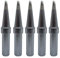 ETAA abgeschrägte einzelne flache Lötspitze 1,6 mm für WESD50 WES50 WESD51 WES51 PES50 LR20 PES51 LR21 WE1010NA (WE1010EU, WE1010EDU) WE1010 WECP Lötkolbent Eisengriffspitzen (5)