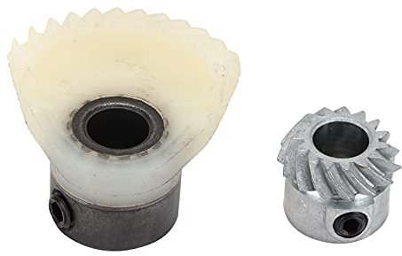 2 STÜCKE Hakenantrieb Zahnrad Set Kunststoff Eisen Nähmaschine Antriebswelle Zahnrad Kit Nähmaschinenzubehör für Nähmaschinen