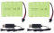 Accessories 2PCS AA 6.0V 800mAh Rechargeable RC Jouet Voiture Batterie SM2P Prise RC Camion Cascadeur Voiture Pelle Jouet Voiture Batterie et Accessoires 2PCS câble de Charge USB