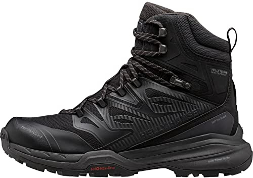 Helly Hansen Traverse Hiking Boots 11807-990, Mens Trekking Shoes, Black, 44 EU