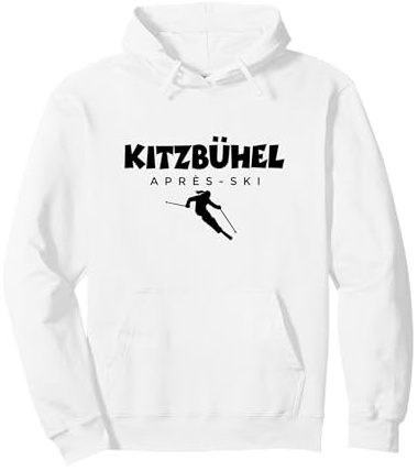 Kitzbühel Apres-Ski (Schwarz) Skifahren Ski Kitzbühel Pullover Hoodie