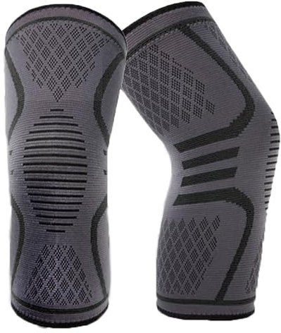 DR. BONE'S THERAPEUTICS Dr.Bone's Kniebandage mit Kompressionsärmeln zur Linderung von Schmerzen bei Gelenkschmerzen, Arthritis, Bänderverletzungen, Bruch