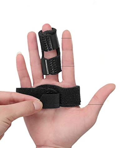 HAOSEM Trigger Finger Splint for Right and Left Hand Mallet Finger Brace for Index Middle Ring Pinky Releasing Arthritis Pains