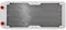 Aluminum Radiator Water Cooling Radiator White Aluminum Galvanized Plate Aluminum Radiator Heat Sink Cfor OMPuter Water Cooling Liquid Heat Exchanger White (360mm) (240mm)