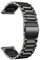 Armband Kompatibel mit Withings Steel HR 40mm/Steel HR Sport Armband Metall Ersatzarmband Wasserdicht Edelstahl Replacement Wrist Strap Zubehör Uhrenarmband (Black)