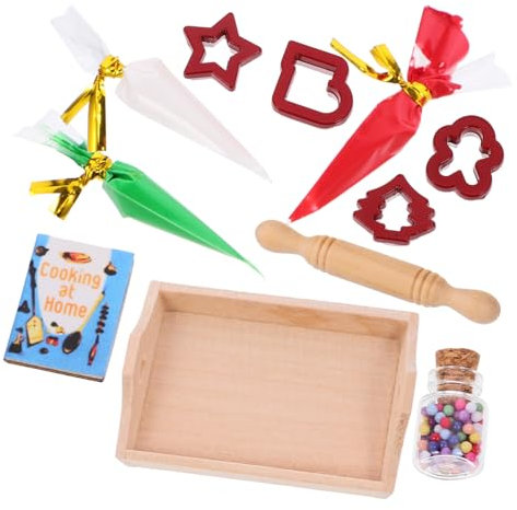 MUSISALY 1satz Miniatur Küchenausstattung Backmodelle Für Puppenhaus-Dekoration Realistische Miniaturobjekte Aus Harz Für Miniatur-szenen