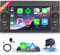 4G+64GB Android Autoradio für Ford Focus Fiesta S-Max Mondeo Galaxy C-Max Connect, Hodozzy 7 Zoll Touchscreen mit Wireless CarPlay Android Auto,Radio GPS WiFi Bluetooth DSP FM/RDS+Rückfahrkamera