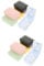 FRCOLOR 12sets Travel Contacts Lens Kit Eye Lens Organizer Case Compact Portable Storage