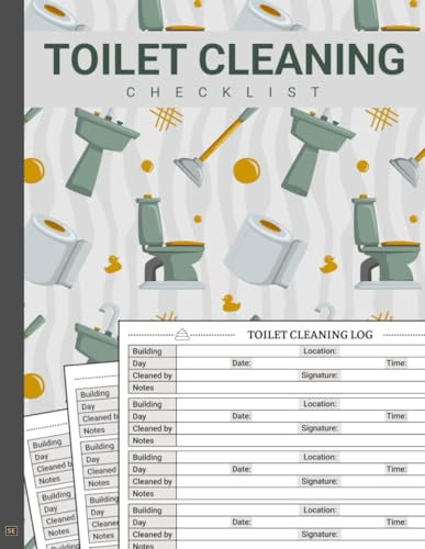 Toilet Cleaning Checklist: Log & Record Toilet Cleaning