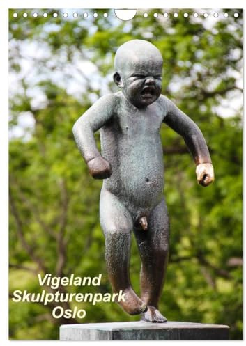 Vigeland (Wandkalender 2026 DIN A4 hoch), CALVENDO Monatskalender: Skulpturenpark Oslo (CALVENDO Orte)