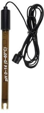 Ph-Sonde Poolsonde Elektrode PH-Anschluss Sonde Wassertester Ph-Meter BNC Typ 50 Ohm,Korrosionsbeständigkeit