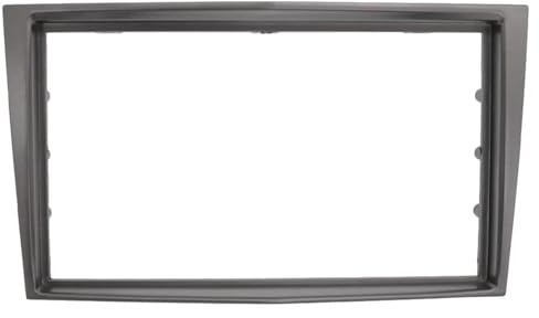 Cache Radio Façade D'autoradio Double 2 DIN pour Opel pour Corsa (C) pour Agila pour Astra (G) pour Combo (C) pour Vivaro pour Vectra (C) Kit De Tableau De Bord WEFOLCC