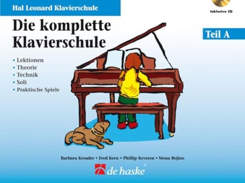 Hal Leonard Klavierschule Die komplette Schule für Klavier Solo | Klavierschule für Anfänger mit Übungen Spielstücken und Technik | Notenbuch für Einzel und Gruppenunterricht inkl CD