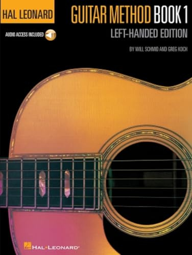 Hal Leonard Guitar Method Book 1 Left-Handed Edition (Book/Online Audio) (Hal Leonard Guitar Method Books) (Includes Online Access Code)