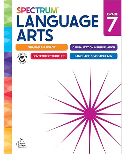 Spectrum Language Arts Workbook, Grade 7