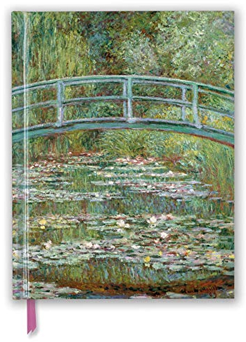 Claude Monet: Bridge over a Pond of Water Lilies (Blank Sketch Book) (Luxury Sketch Books)