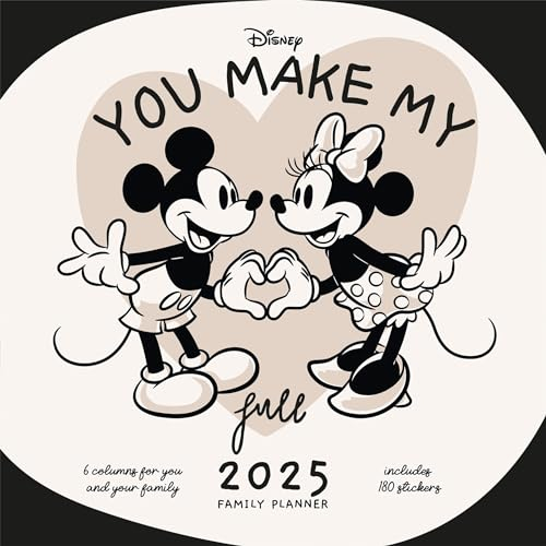 Family planner mickey&friends 2025 pyramid