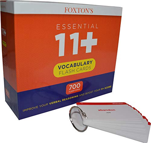 Foxton's 700 Vocabulary Flash Cards for the 11 Plus Exam with Synonyms & Antonyms (Foxtons 11 Plus)