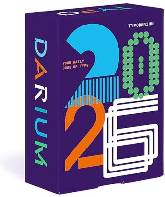 Typodarium 2026: A 365 Day Type Calendar with a Fresh Font for Every Day