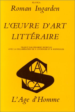 OEUVRE D'ART LITTERAIRE (L')