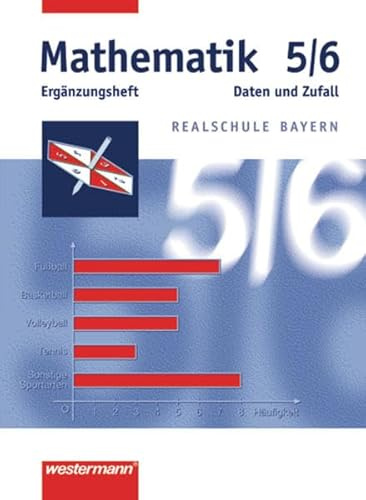 Mathematik Realschule Bayern: Mathematik - Ausgabe 2001 für Realschulen in Bayern: Daten und Zufall 5 / 6 ( 30er - Set )