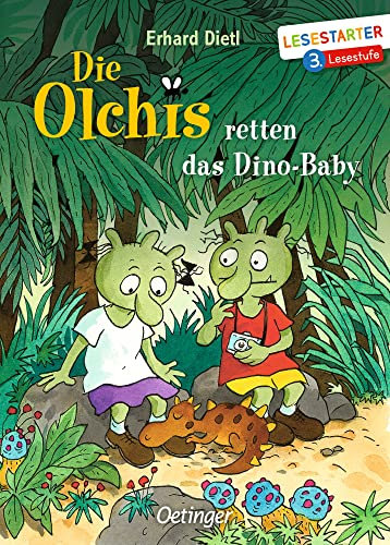 Die Olchis retten das Dino-Baby: Lesestarter. 3. Lesestufe. Lustiges Kinderbuch zum Lesen lernen mit der beliebten Reihe für Erstleser ab 8 Jahren
