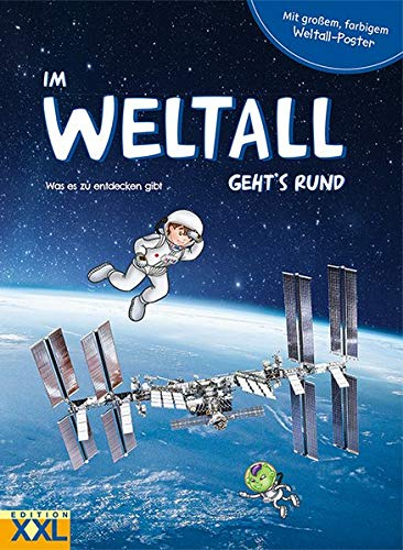 Im Weltall geht's rund - mit großem, farbigem Weltall-Poster: Was es zu entdecken gibt