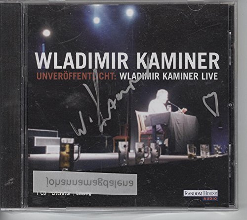 Unveröffentlicht: Wladimir Kaminer Live: Lesung