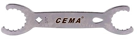 Cema Bottom Bracket 24-30 mm Silver