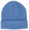 SHIPITNOW Hellblaue Herren oder Damen Wintermütze Einfarbig - Basic Strickmütze ohne Bommel - 100% Acryl Beanie- Einfaches und klassisches Mützen ohne Marke - Einheitsgröße