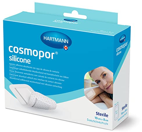 Cosmopor silicone 10x8cm (E*D*P*E), 5 St