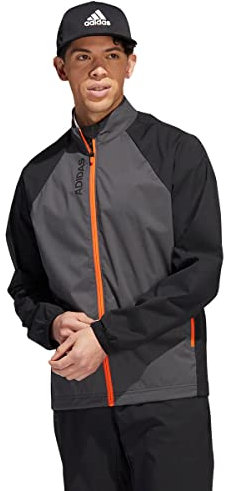 adidas Golf Mens Provisional Jacket - Black - M