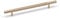160mm Knurled Brass Kitchen Cupboard Bar Handle Champagne Rose Gold Cabinet Door Drawer Furniture Wardrobe Pull