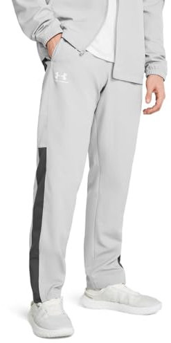 Under Armour Herren Woven Vital Workout Pants Hose, (013) Mod Grey/Castlerock/White, X-Groß