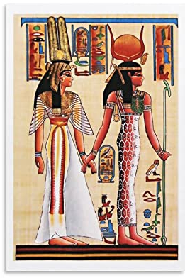 Ancient Egypt Mythology Poster Dekorative Malerei Leinwand Wandkunst Wohnzimmer Poster Schlafzimmer Malerei, Leinwand Kunst Poster Und Wandkunst Bilddruck Moderne Familienzimmer Dekor 12x18inch(30x45c