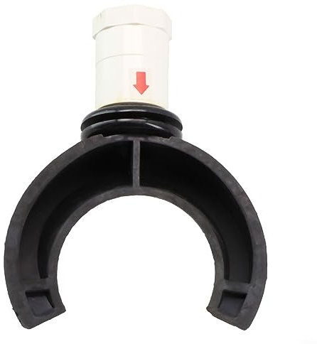 QOXEZY Regensammler mit Filterrohr, Speedy Regenwassersammler Fallrohr-Regenfänger mit 100 cm Flexschlauch und Fallrohrfilter, Regenfass-Anschluss-Set