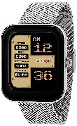 Sector No Limits S-03 Wr 3Atm Smartwatch Uomo, Digitale - R3253294001