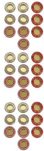 Cabilock 30 STK Safran-blechdose Kleine Safrandosen Kerzenläufer Tasse Safranbehälter Vorratsdose Für Safranfäden Dose Aus Aluminiumblech Dose Zur Kerzenherstellung Zinn Reisen Tee Probe