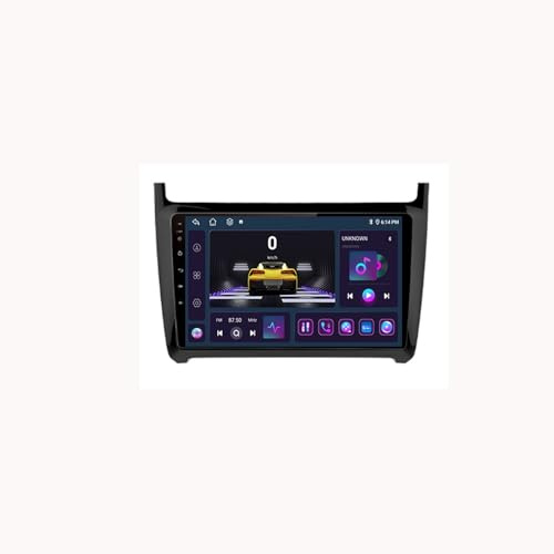 Autoradio Android 9 Pollice Video pollici hd touch Multimedia GPS Navigation Dvd Player Radio Collega E Usa Supporto Dab/Controllo Del Volante/Bluetooth/Carplay Per VW Volkswagen POLO 5 Sedan 2008 - 2