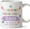 MUGFFINS Tazas Personalizadas para ABUELA - En Español - Te queremos mucho Abuela - 11 oz / 330 ml - Regalo personalizable original y divertido