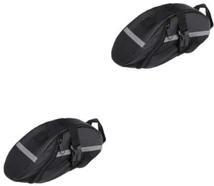 BESPORTBLE 2St Fahrrad Satteltasche Bike Bags fahrradrucksäcke Bike Gadgets Bike rucksäcke Bike Rucksack Bike Saddle Bag Fahrrad Gepäckträgertasche Bike Accessories werkzeugtasche Hecktasche